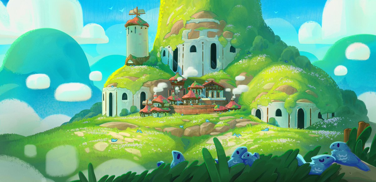 Ourka_Art's tweet image. Blue birds everywhere ✨