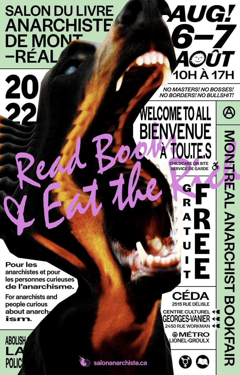OConfente's tweet photo. My research group is presenting at the salon du livres anarchiste / montréal anarchist bookfair next weekend! We’re discussing queer ecologies, phenomenology, and what’s left of the self at the end of the world. Msg if you want to come by &amp; I’ll share details 📚 https://t.co/rb7bmO5TvW