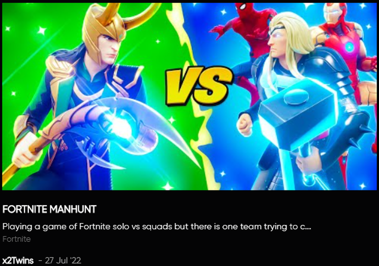 thechallengegg's tweet photo. New challenge up on the site. Check it out! Link: https://t.co/Ob4JDkQepB
P.S. You don't have to beat a challenge to rank in our record book.
#Fortnite #gaming #gamer #games #gamingcommunity #gamerlife #YouTubers #twitch #follow #streamer @x2twins https://t.co/NE107d6jL0