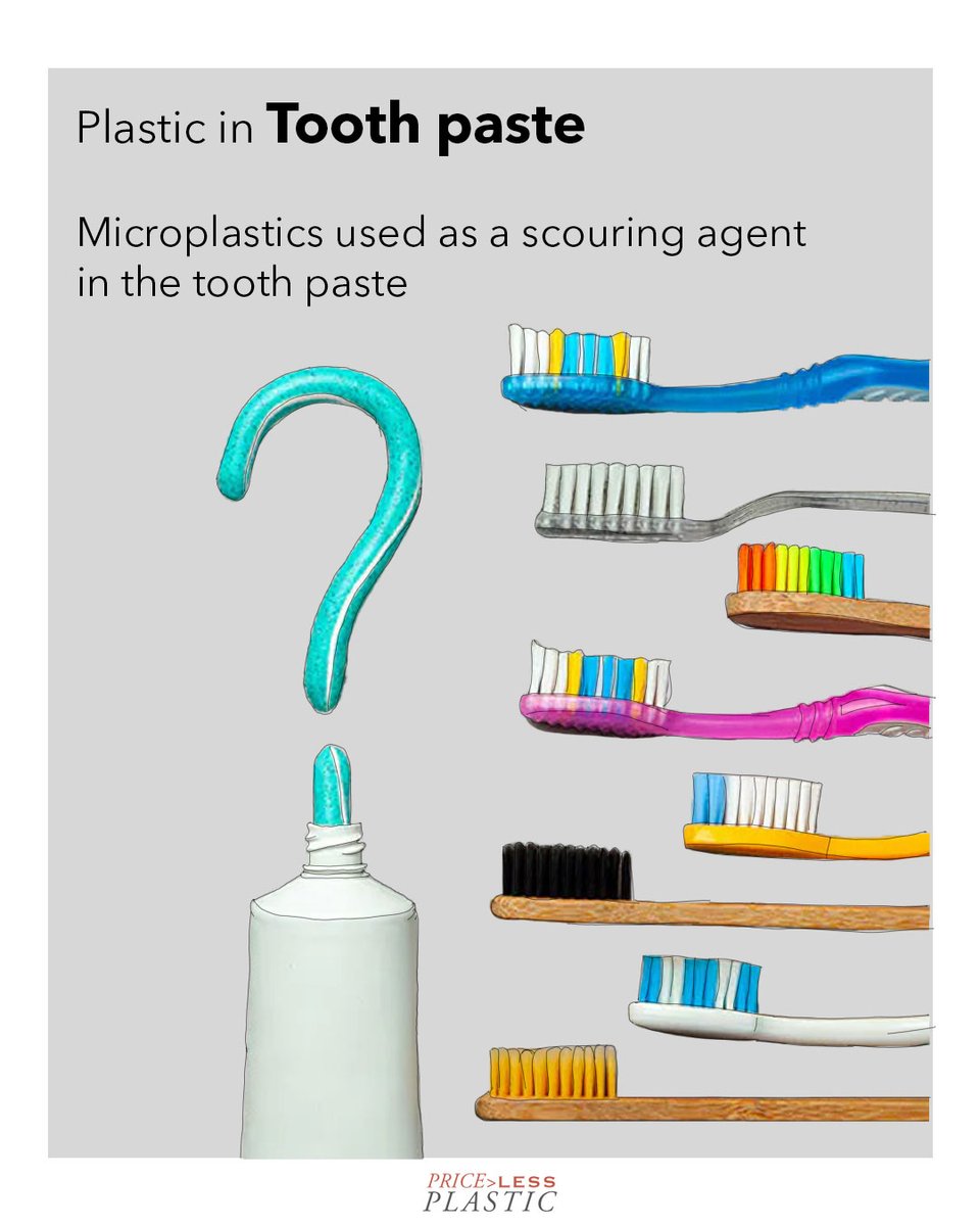 PLPbymli's tweet photo. Hidden plastics are everywhere, lurking where you least expect.
Let's find out everyday items that contain plastic
#turnthetide
#turnthetideonplastic #PlasticFreeJuly
#plasticfreejuly2022 #ChooseToRefuse
#plasticfree #endplasticwaste
#bethesolution #plasticfreeliving
#toothpaste https://t.co/7zQLvlY8Ys