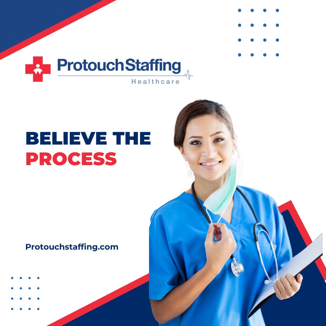 ProtouchHealth's tweet photo. Trust us and our process that makes jobs happen. Begin your journey with Protouch Staffing vacancies. https://t.co/ZQvhXGqIuP #healthcarestaffing #healthcare #staffing #rn  #registerednurse #nurselife #travelnurse #nurse  #healthcarejobs #jobs  #Protouchstaffing https://t.co/9FCuYNSZCd