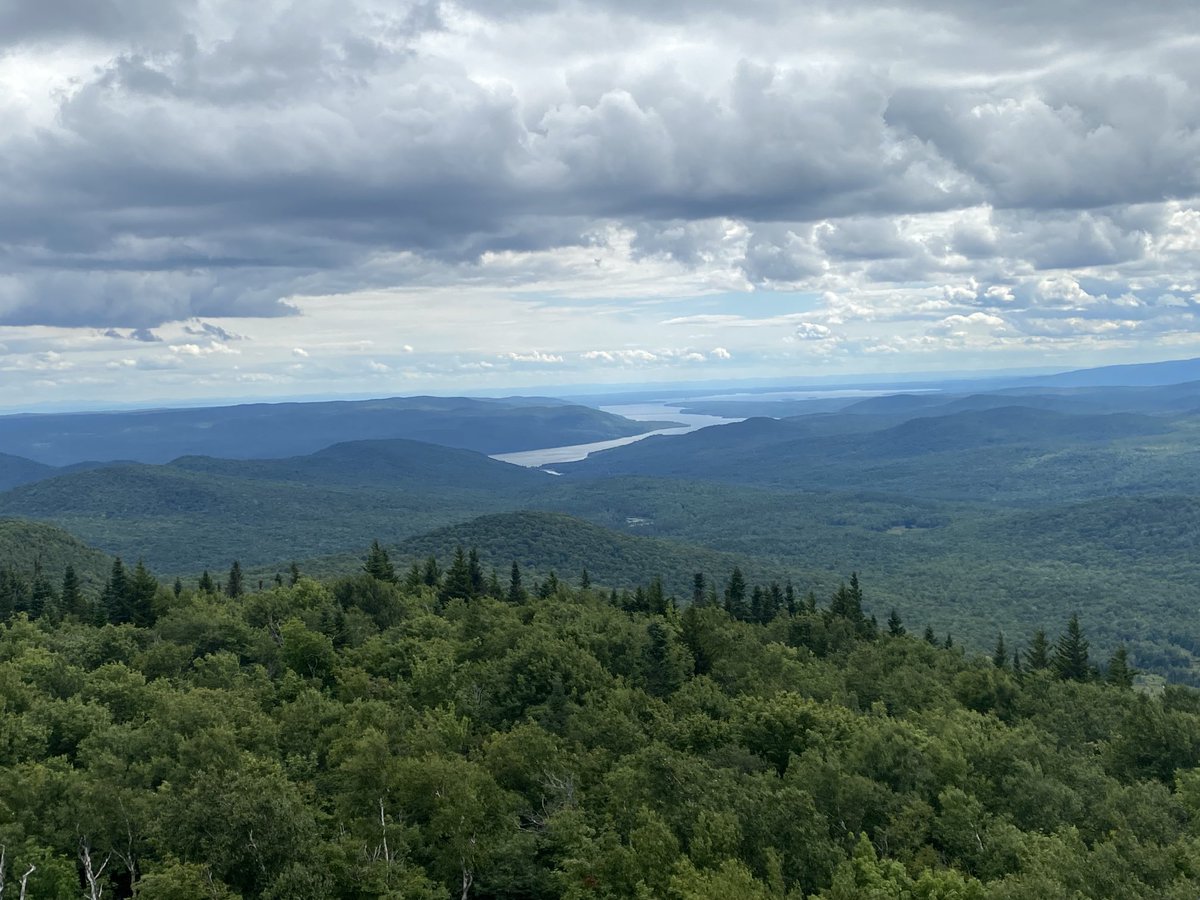 truth_eater's tweet image. A wonderful day of hiking in the Adirondacks (and climbing mountaintop fire towers). #HadleyMountain #ADKLife