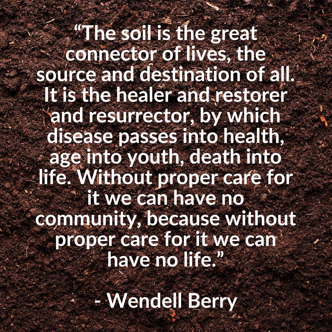 Healthy soils are so crucial to our future, and it’s up to us to protect it!

Healthy soils help protect the planet from climate change!

We’d love to know why YOU love healthy soil too! Drop us a comment and let us know!
