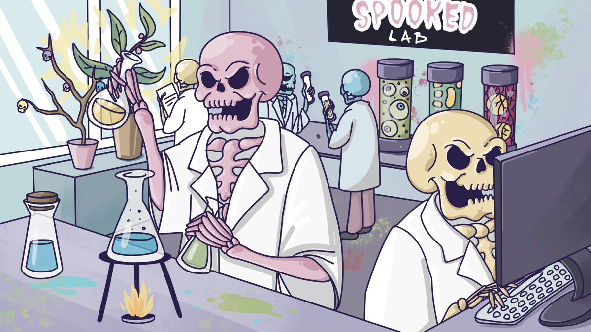 SPOOKED! tweet media