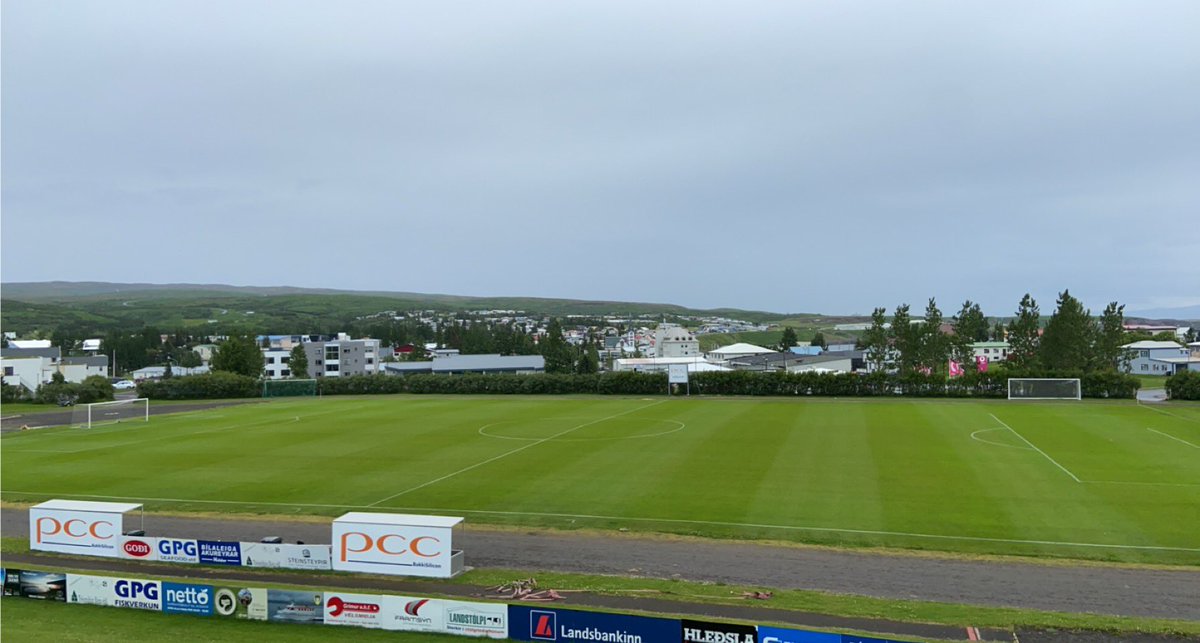 Gameday á fallegasta velli á Íslandi í kvöld.