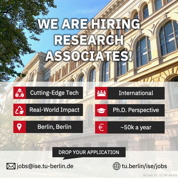 We have two further fully funded (100%, TV-L E13, ~50k a year) Ph.D. positions available. Join us to work on cutting-edge research in data management, privacy engineering, trustworthy computing, ...
en: tub.stellenticket.de/en/offers/1414…
de: tub.stellenticket.de/en/offers/1414…