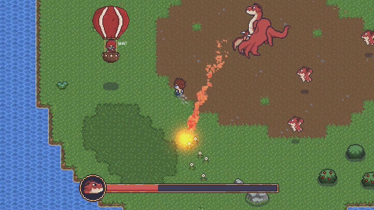 lovelyindies's tweet image. Book Quest
Ya disponible en PC / PS / XB / Switch
Tras ser testigo del robo del libro mágico de su familia, un joven recibe la visita del fantasma de su abuelo que lo insta a embarcarse en un peligroso viaje para recuperar la reliquia robada.
@eastasiasoft
#indiegame #indiedev