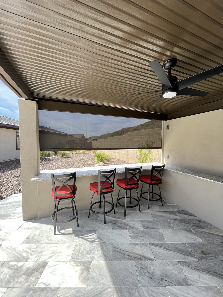AZSunSolutions's tweet photo. High Quality Smart Screens. Update Your Outdoor Space For Year-Round Comfort &amp; Convenience.

#phoenixaz #awnings #patio #patioscreens #phoenixpatioscreens #phoenixawnings #Summer https://t.co/7l05gm3UFw
