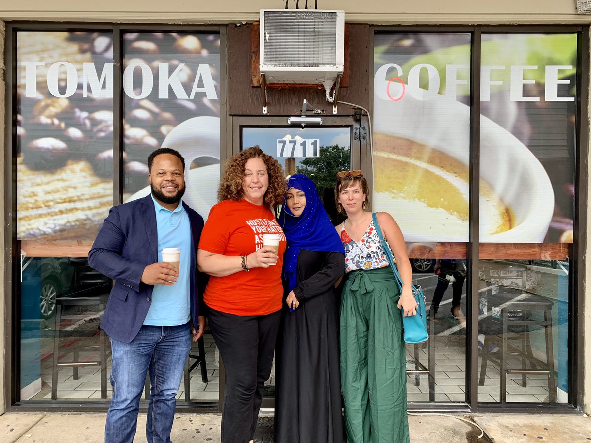 Our #SmallBusiness has been through a lot, and it’s great to see existing businesses thriving and new ones planting their roots!
Thank you, <a href="/UpperGeorgiaAve/">Upper Georgia Avenue Main Street</a>, for the tour.  Getting a chance to speak… and of course, #shoplocal, is one of the best ways to #supportsmallbusiness