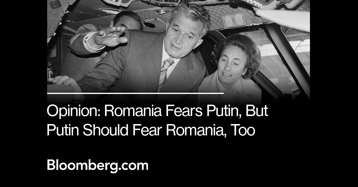 business's tweet photo. Romania has been trapped historically by its proximity to Russia.
