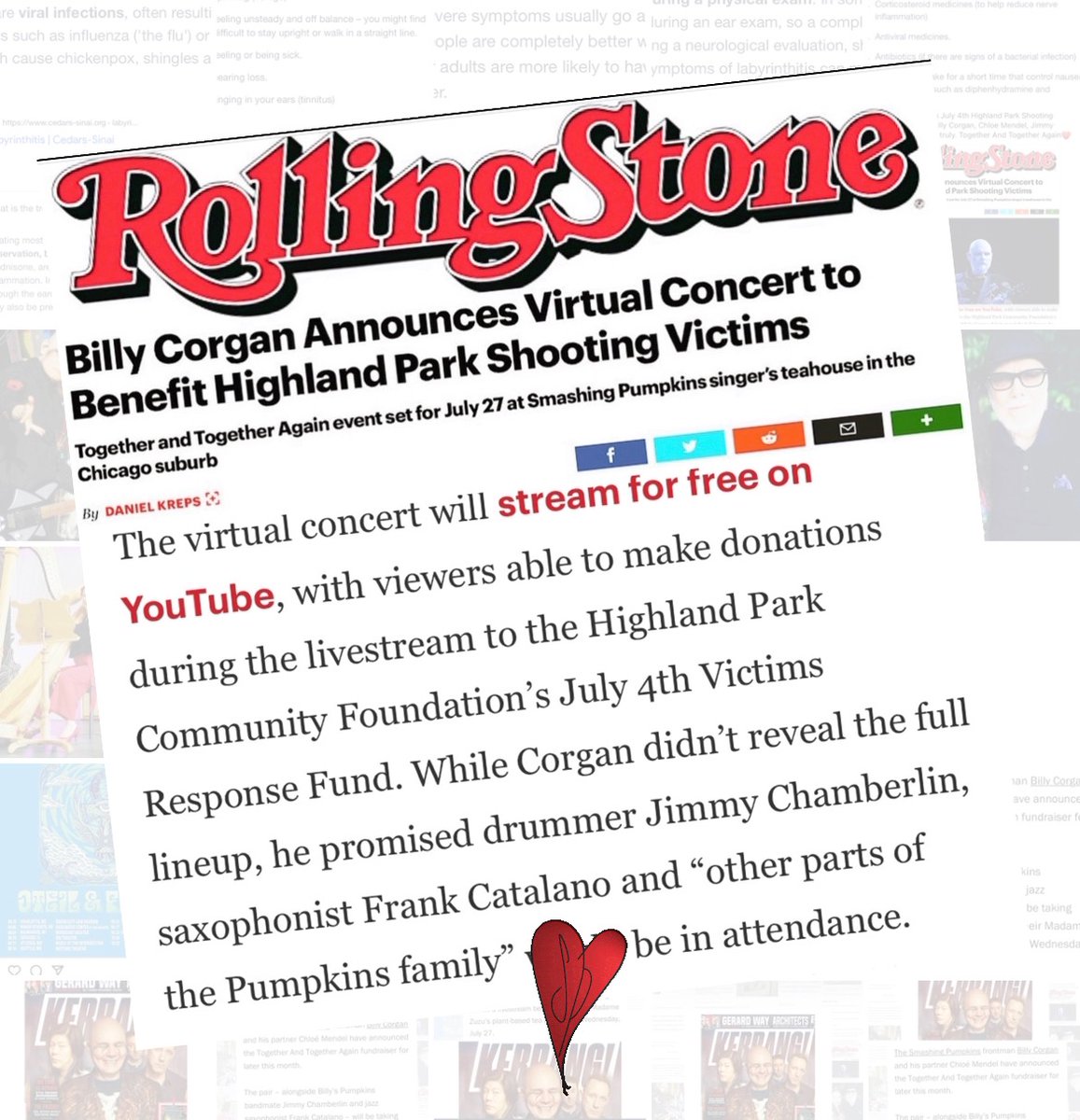 Tune into the <a href="/SmashingPumpkin/">The Smashing Pumpkins</a> Youtube Channel Tonight!