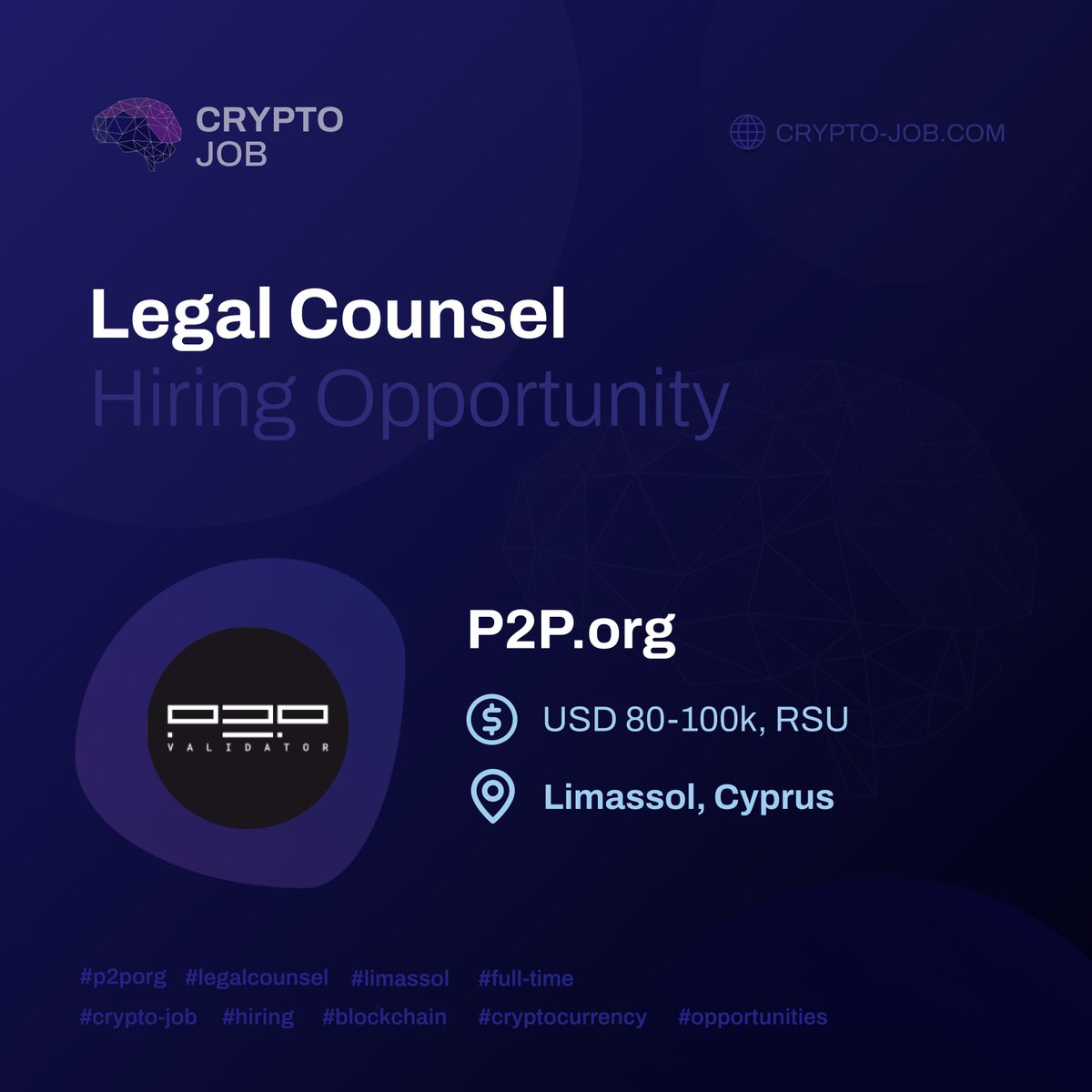 Crypto Job (@crypto_Jobs_com) / Posts / X