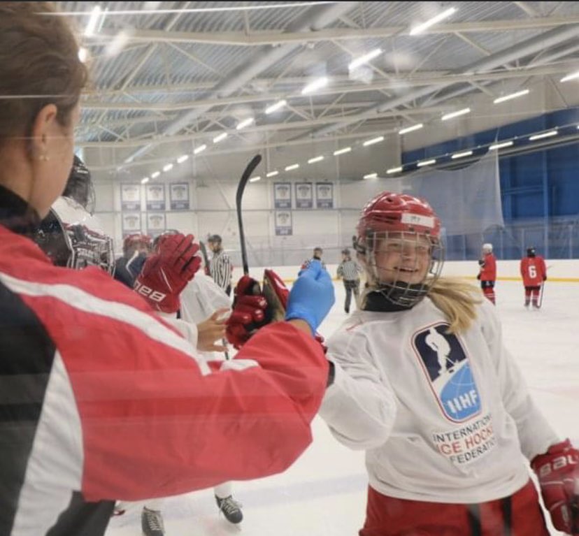 From IIHF Camp 🤩🏒