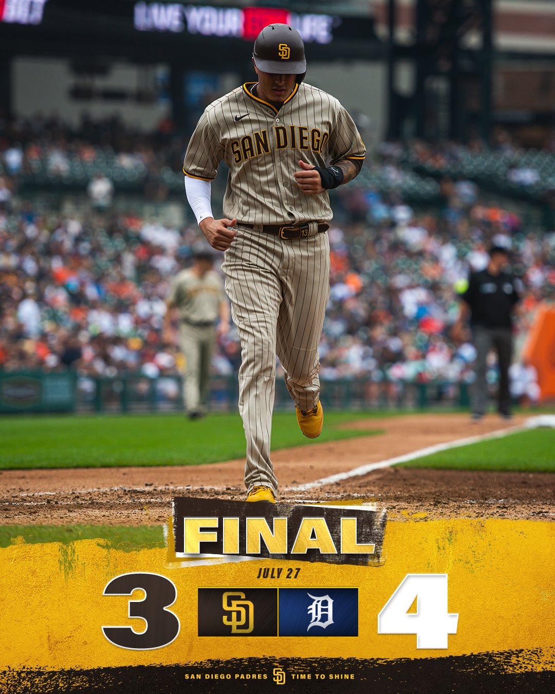 San Diego Padres on X: Final.  / X