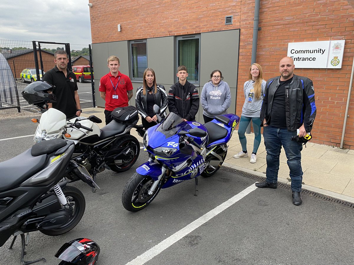 BikerDown Derbyshire tweet media