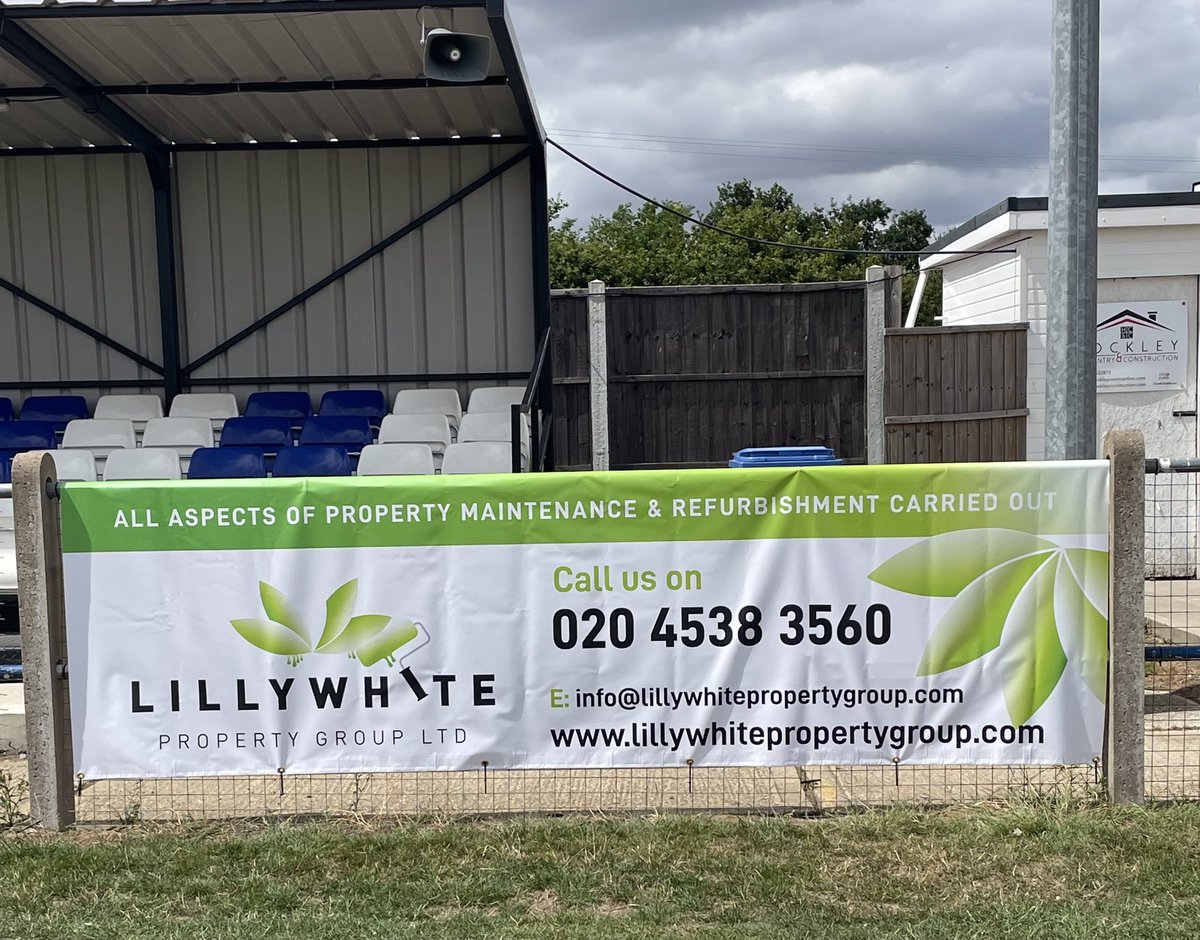 New advertising boards fitted today at Lower Road.

Big Sponsorship Announcement coming very soon!! 

<a href="/bigrichieH/">Big Rich</a> <a href="/PurpleSector80/">🟣Purple Sector Events</a> <a href="/LWMaintenance/">Lillywhite</a> and our good friends <a href="/Jp8Jacko/">JP8 CHARITABLE TRUST</a>