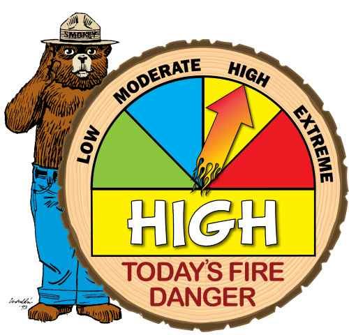 The <a href="/olympicforest/">Olympic National Forest</a> has moved to HIGH fire danger level. High fire danger means unattended campfires are likely to escape &amp; fires may spread rapidly. Currently there are no fire restrictions. Please use extreme caution &amp; extinguish all campfires until they are cold to the touch.
