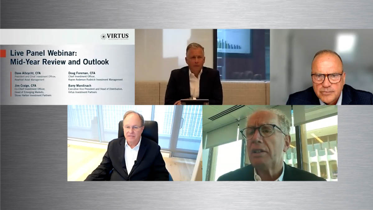 virtus's tweet photo. View our recent Mid-Year Review & Outlook Webinar featuring CIOs from @newfleet @KARInvest and @StoneHarborEMD sharing their latest thoughts on #inflation, interest rates, and other timely topics. Watch the video: https://t.co/r2RNQC1U65 #FixedIncome #Equities #EMDebt https://t.co/rfmfDimicq