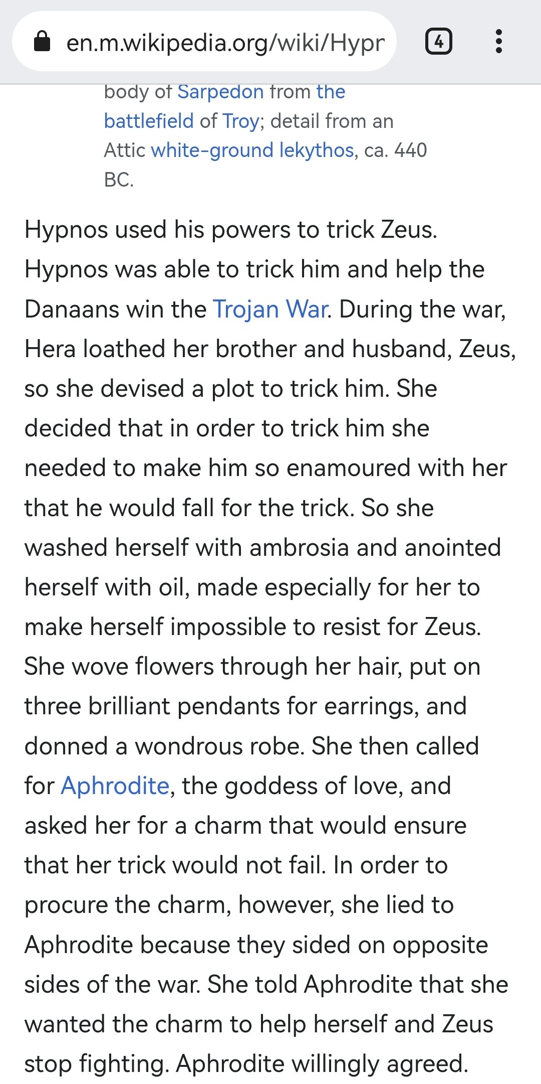 O3tofu on Twitter "Yo what?? Hypnos can put Zeus to sleep???? https