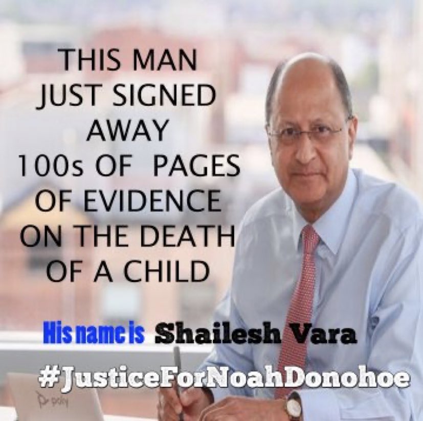 Take a good look people.
This is the man who signed away the evidence on the death of Noah Donohoe… shameful human 😡