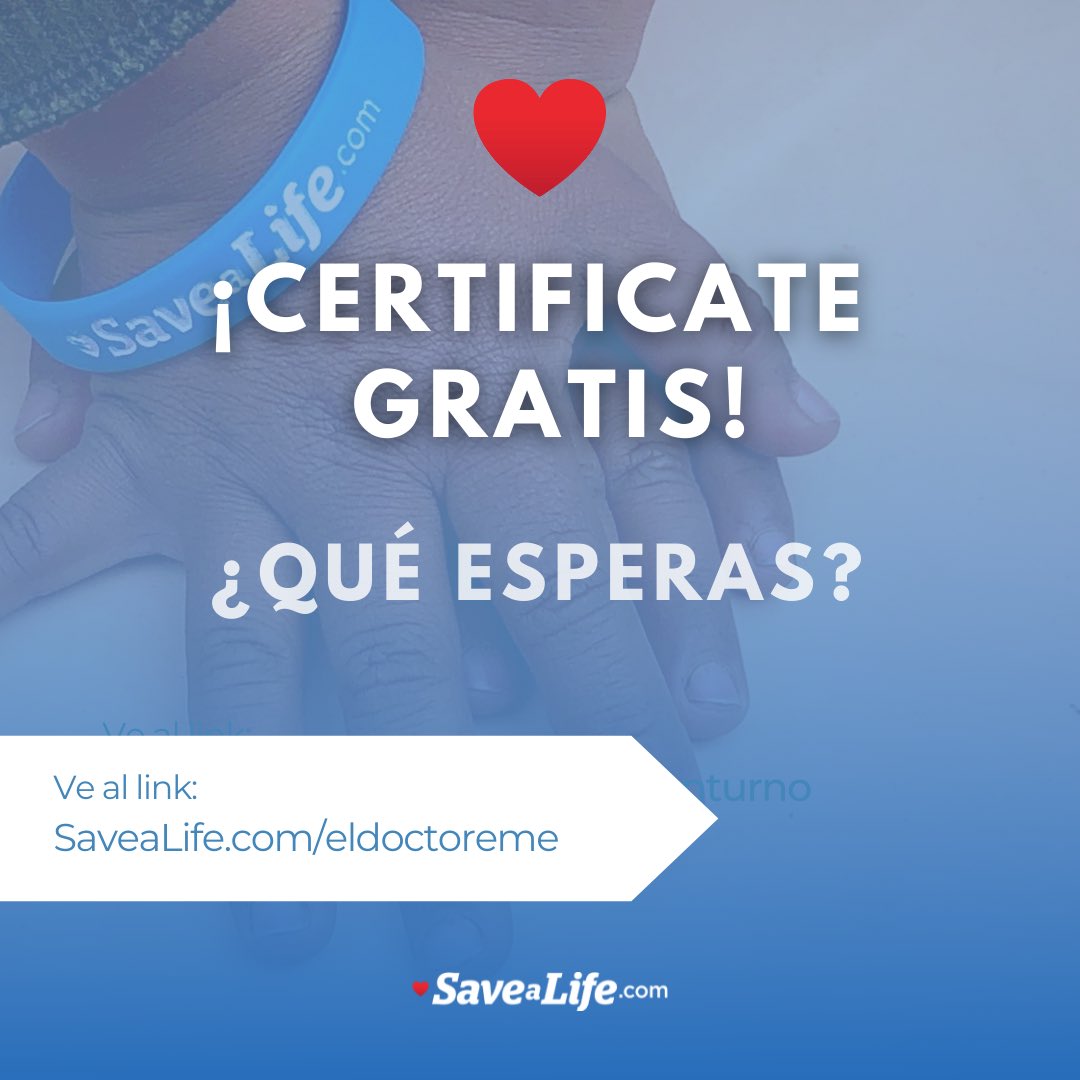 eldoctoreme's tweet photo. 🤓CERTIFÍCATE GRATIS🤓
🫀ACLS - BLS - PALS - BBP - RCP🫀

Sólo sigue los pasos de la imagen
Aprovecha la certificación gratis acá: https://t.co/vAPW1G9qbE

¡Compártelo para que más personas puedan acceder gratis!

Encuentra más información en https://t.co/3IPoEk5U3z

#ENARM #MIR https://t.co/CYlXUB26RN