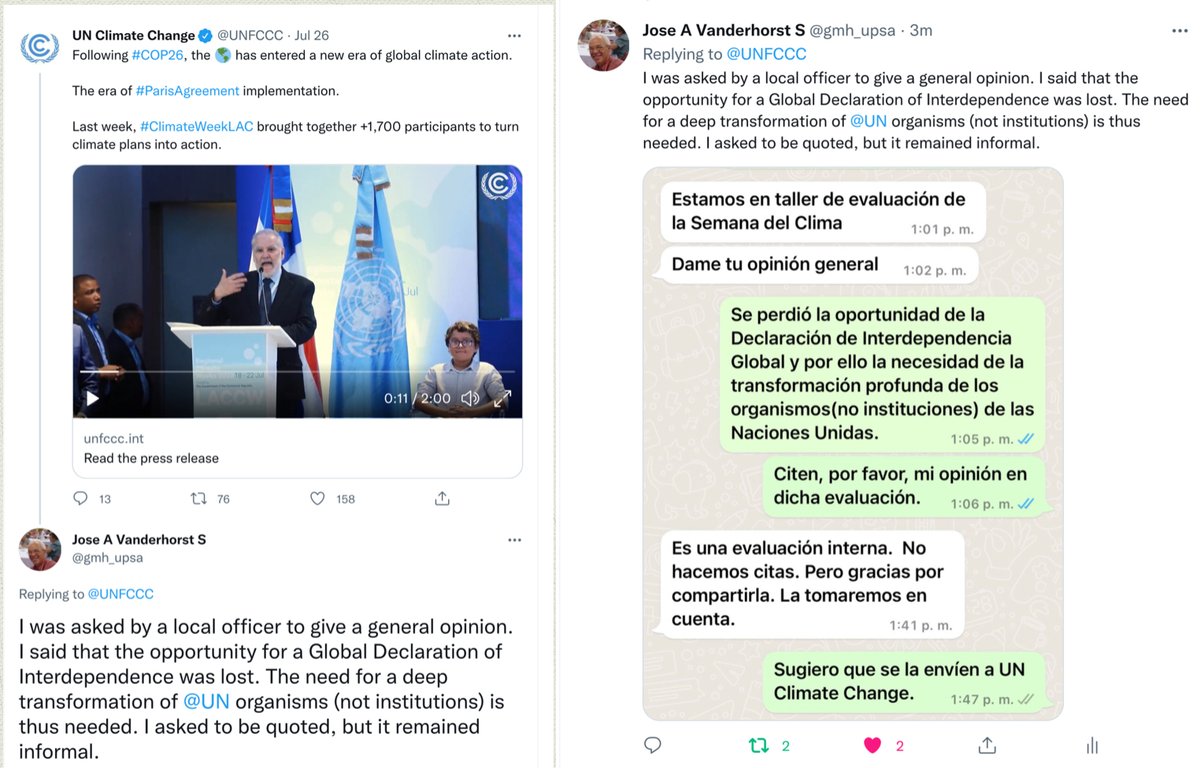 gmh_upsa's tweet photo. @alvarcidane @RFosterFletcher @UrriolaJair @CCADSICA @RedMocaf @alianzabosques @3M @claudiataboadaf @SlaughterAM Opposing the concept driven suggestion, “Transformation first, Adaptation second,” that started this #Hashtags_Network, as can be seen in the shared image, @UNFCCC continues its money driven illusion “Adaptation first, Transformation second” era of #ParisAgreement implementation. https://t.co/eQ06ImS16l