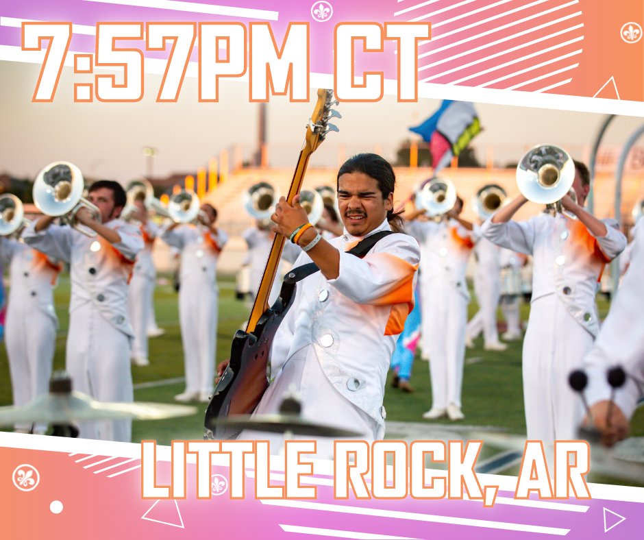 madisonscouts's tweet photo. We'll see you soon, Little Rock! 🧡
________
#DCI2022 #MadisonScouts #Installation85 #TangerineDream https://t.co/MFZfM0BcgM