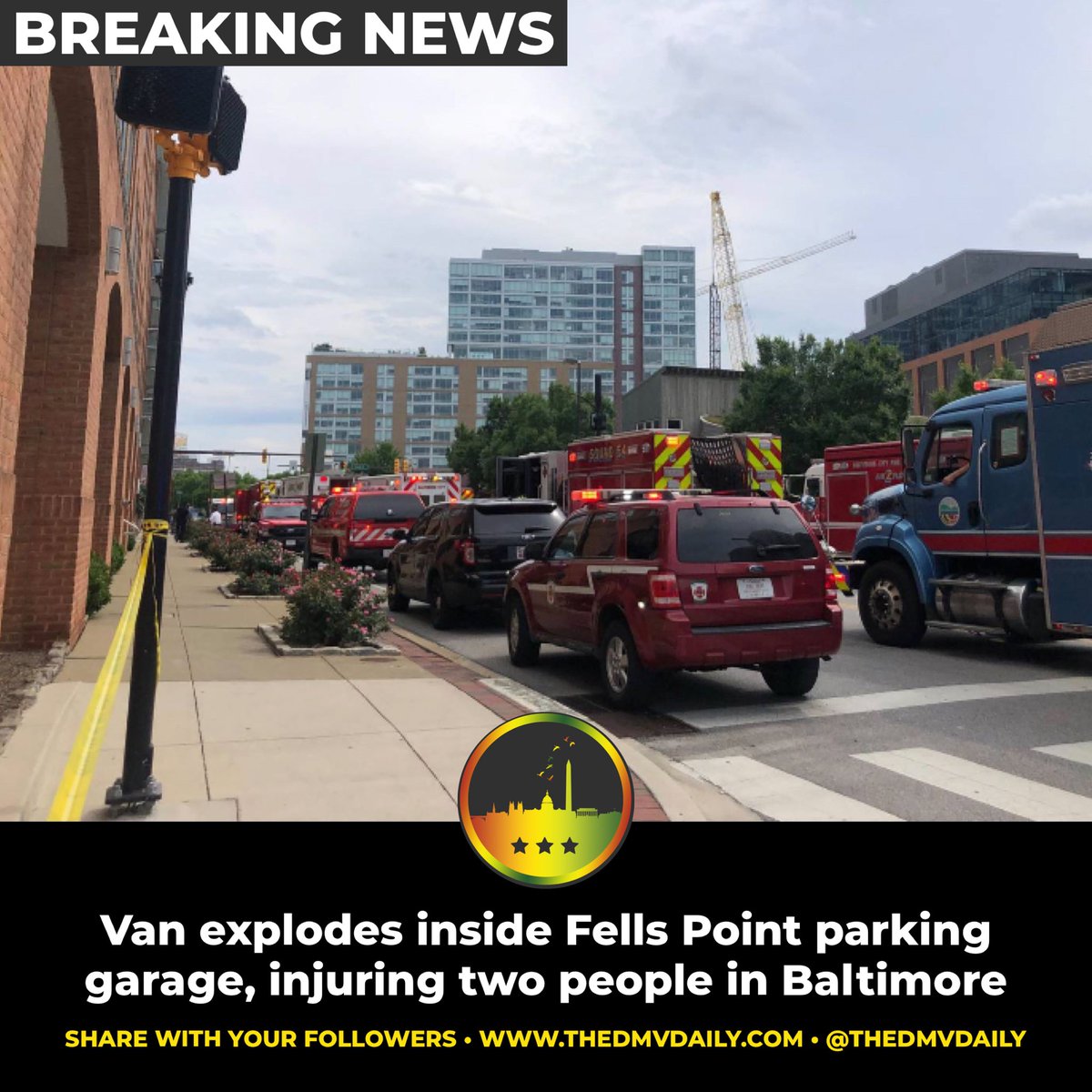 Everything DC MD VA On Twitter A Vehicle Exploded Wednesday Afternoon 