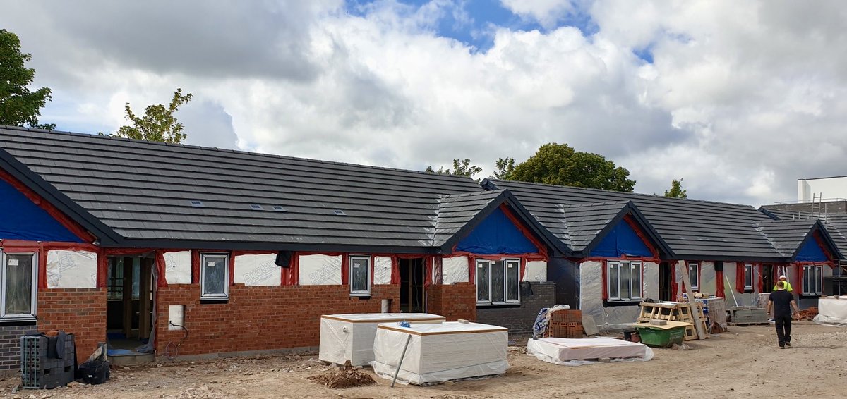 BridgestoneBCL's tweet photo. Our Stockbridge Village Supportive Living bungalows for ForHousing are progressing well. #ForHousing #Homesengland https://t.co/3XcD23xWhe