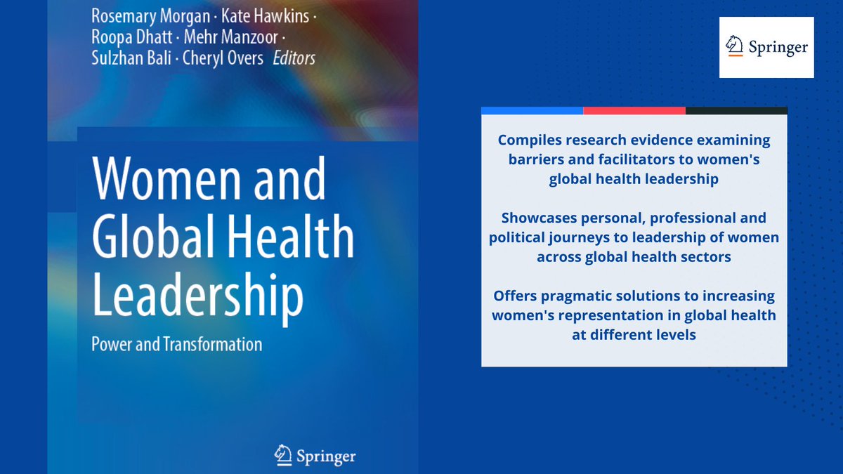 Springer Public Health (@springerpbh) on Twitter photo 5-Star <a href="/DoodyEnterprise/">Doody Enterprises, Inc.</a> Review-"This is a high-quality book with an important message-'a rallying call to arms to redress gender inequality & celebrate ways in which women are taking the lead in supporting health in their communities internationally'"#SDG5 bit.ly/3zasuO5 5-Star <a href="/DoodyEnterprise/">Doody Enterprises, Inc.</a> Review-"This is a high-quality book with an important message-'a rallying call to arms to redress gender inequality & celebrate ways in which women are taking the lead in supporting health in their communities internationally'"#SDG5 bit.ly/3zasuO5