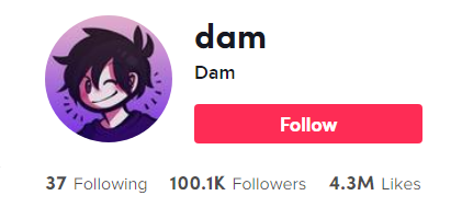 WOO!! LET'S GO 100K FOLLOWERS ON TIKTOK 😭🎉 SAME WEEK AS YOUTUBE HITTING 100K SUBS 💜 Thanks a ton!! https://t