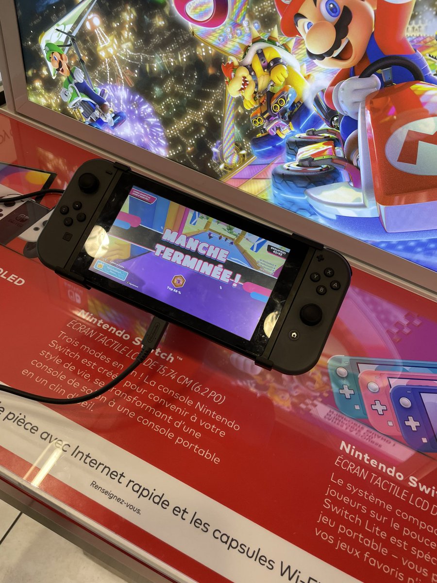 GamesCage_'s tweet image. LIL TIMMY PLAYING FALL GUYS IN STORE DEMOS INSTEAD OF MARIO KART, 

WE LOST TODAY