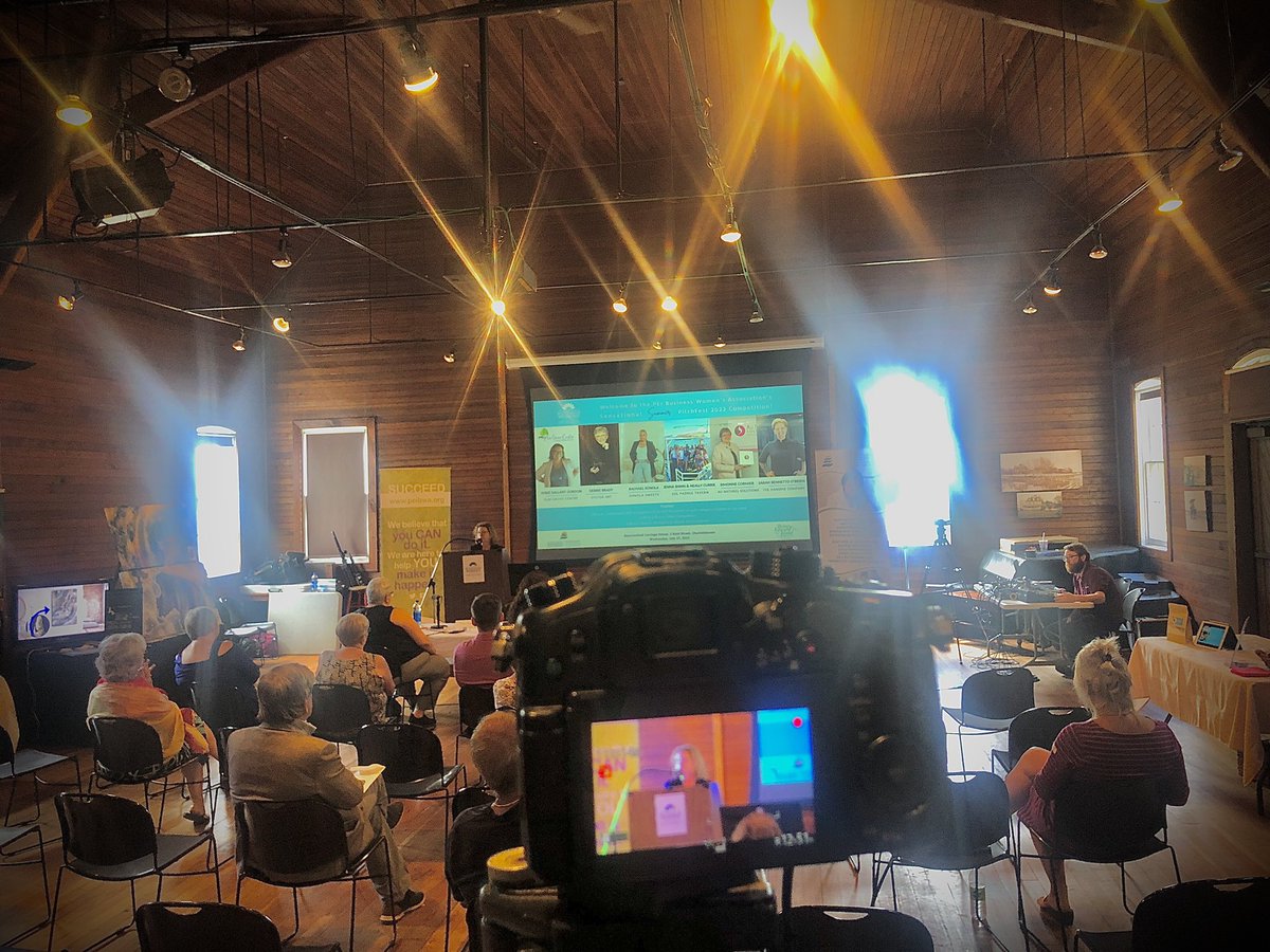 Recorded <a href="/PEIBWA/">PEIBWA</a> Sensational Summer Pitch Fest at Beaconsfield Carriage House.

Congrats to @thehandpiecoPEI who’s presentation won the $15K prize to invest as the company continues to grow!