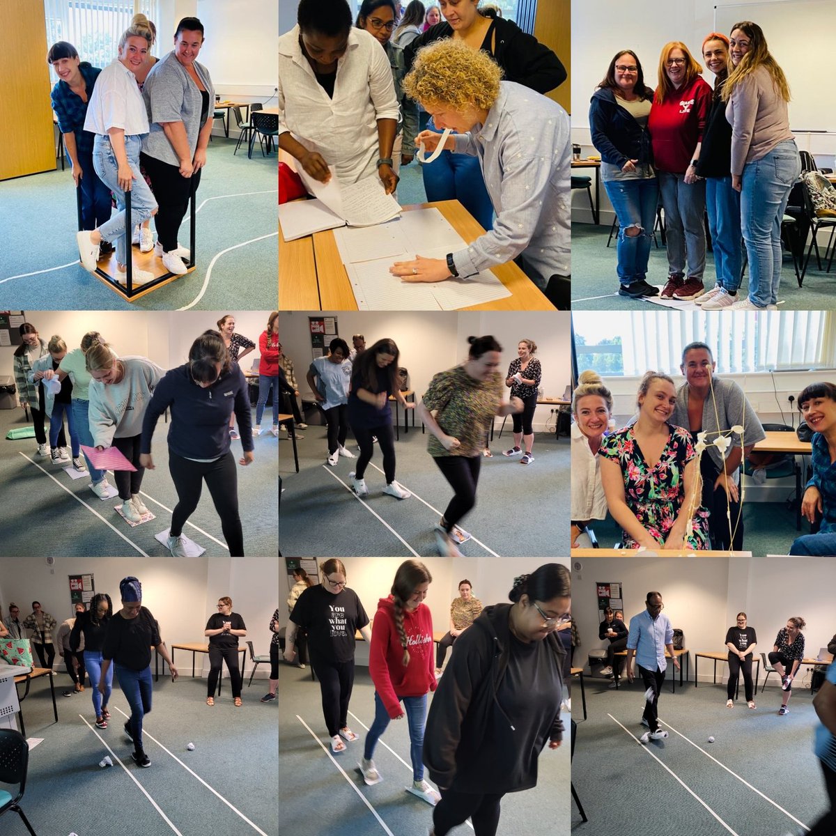UniOSalfordTNA's tweet photo. Today we had a fantastic time with our #Sept20 #TNA cohort on their teamwork and peer to peer learning day! We really enjoyed the sessions &amp; your willingness to engage &amp; have fun 💛😁 https://t.co/ensregWEhB