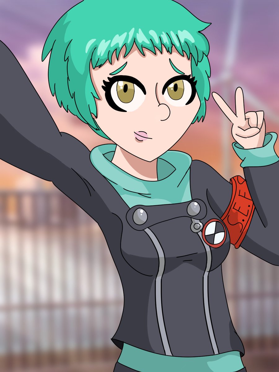 GameBooArt's tweet photo. Fuuka Selfie #persona3 #fuuka #fuukayamagishi #smt #art #p3 #persona3remake https://t.co/YDqYF12zun