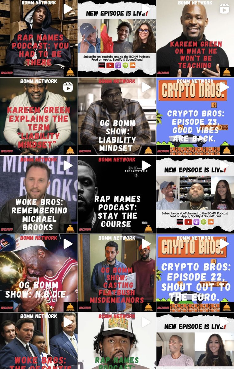 BOMMNetwork's tweet photo. follow us on IG for exclusive reels and extended clips! (not THAT kind of extended clip)

📸: BOMMNetwork https://t.co/4pcrrhlFNz