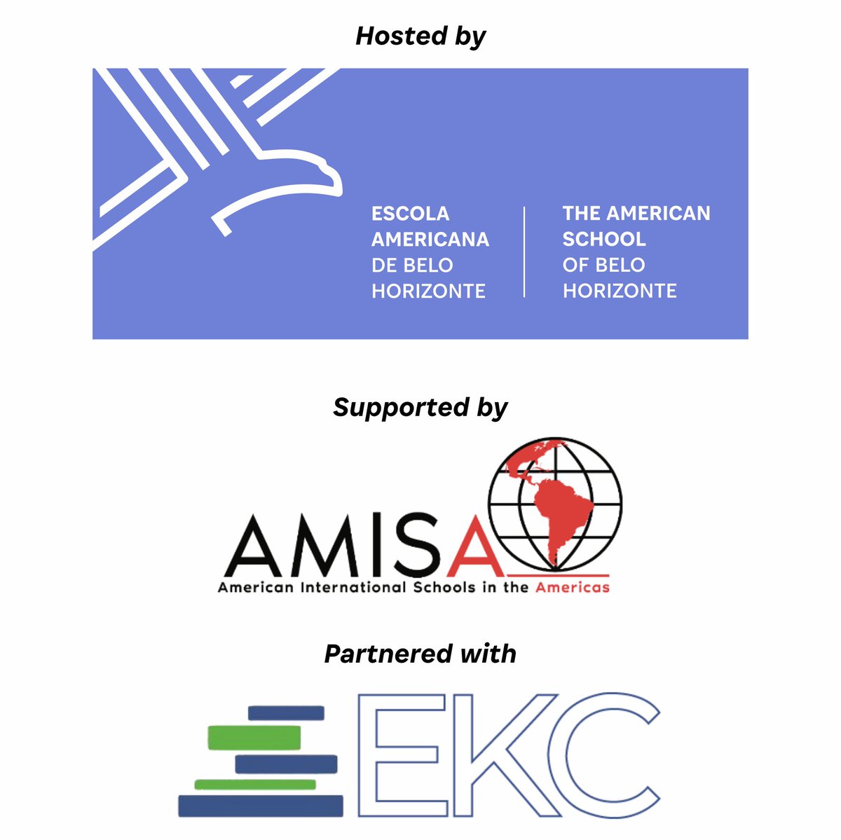 EABH's tweet photo. 📍From August 29 to 31, 2022, the American School of Belo Horizonte is proud to host the ✅ LEVERAGING MULTILINGUALISM IN READERS/WRITERS WORKSHOP.

Supported by @amisa_us and partnered with @EKC_Literacy

👉 Click on https://t.co/LPXpT4a8iV to register. https://t.co/aZFYouIaAJ