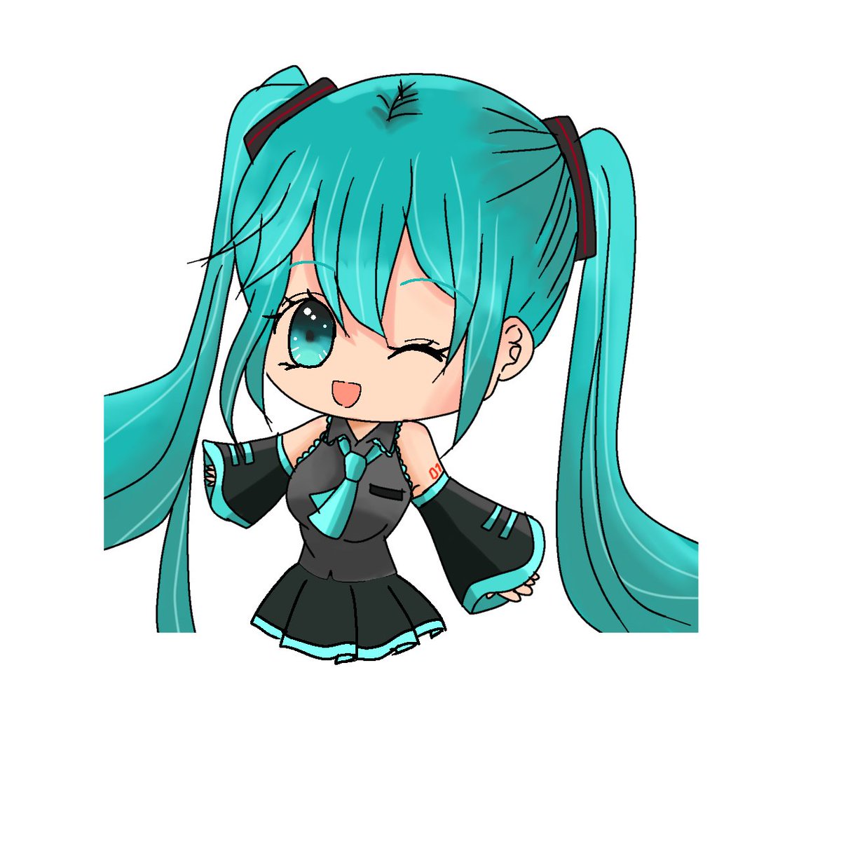 また明日おやすみなさい 脚も描く 絵描きさんと繋がりたい 初音ミク By