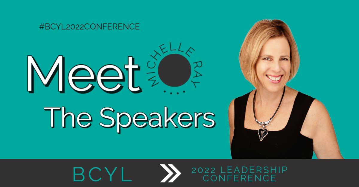 .<a href="/MichelleRayCSP/">Michelle Ray</a> is an award-winning business keynote speaker, educator, author, and respected thought leader renowned for her expertise on leadership, accountability, change and building outstanding cultures. 

REGISTRATION: lnkd.in/g_iJjnwJ

#BCYL2022Conference #BCYL