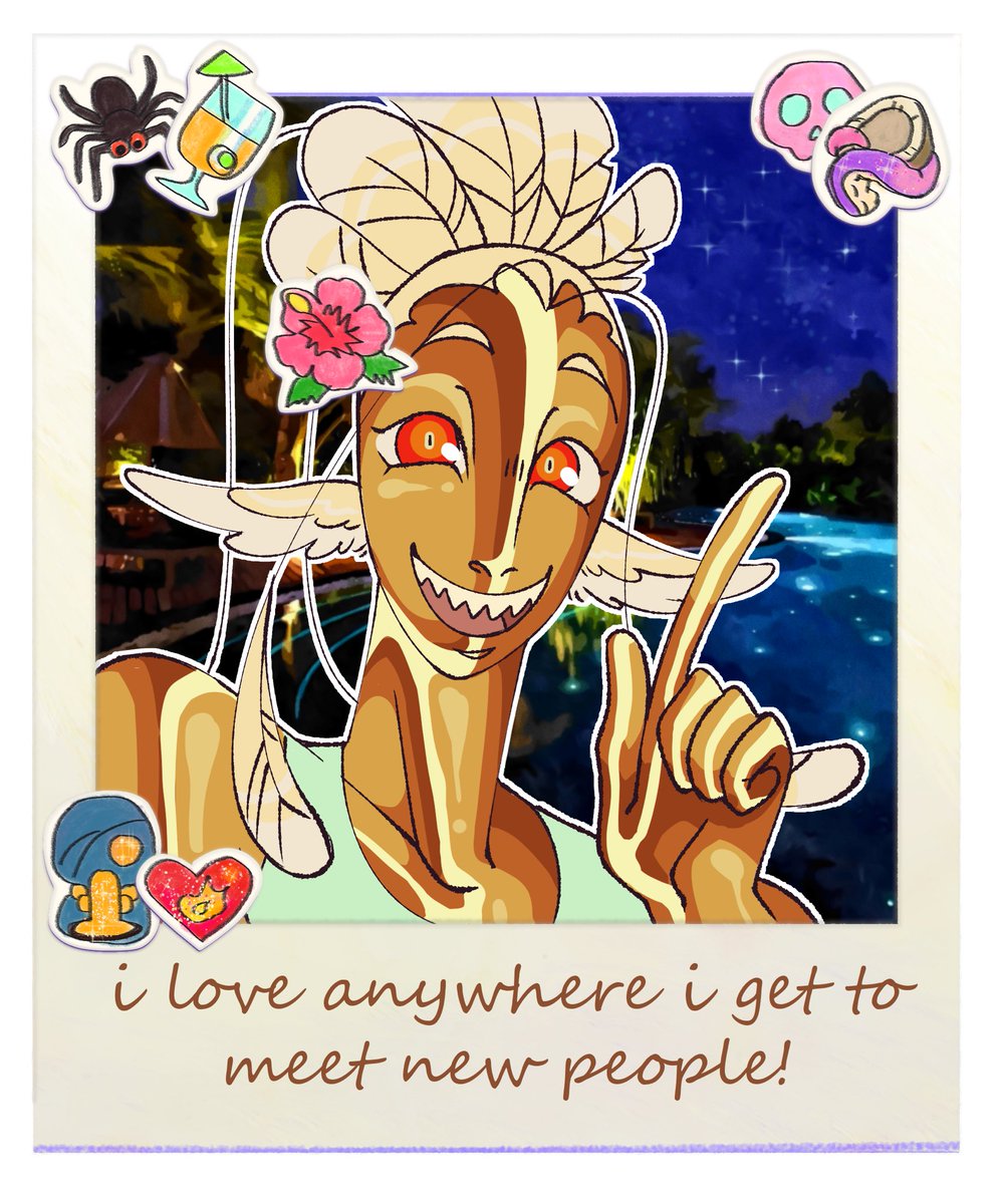 MakeloaIsle's tweet photo. Worried you’re too spooky? Then visit Makeloa isle for its welcoming guests and residents, you’ll feel right at home!

Here are some testimonies: 

 (Cute ocs belonging to @rajayneart + @kurerehe )

🍹MAKELOA ISLE is open for apps until AUG 6th!🍹

https://t.co/P6RJOQuntl https://t.co/ufcBpeVCAd