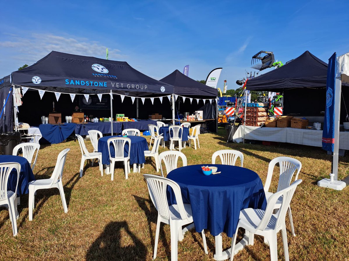 All set up and the sun is shining 😎😎 Come and join us on stand A29, just next to the main show ring!