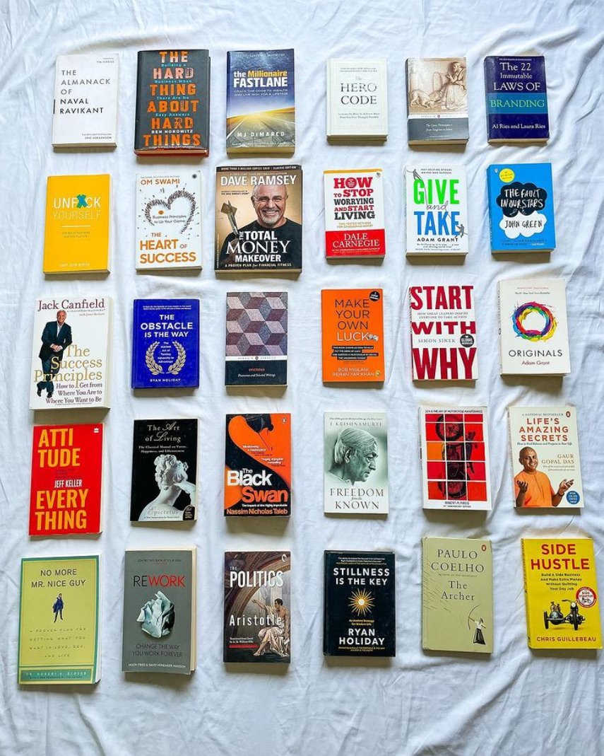 201 Books you need to read: - Thread from The Clear Mind ...