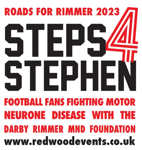 Redsmail's tweet photo. #Steps4Stephen #RoadsForRimmer walk confirmed for March 25. Stephen's tribute to his great friend as we fundraise for @DarbyRimmerMND. T-shirts in navy and green in respect of Rimmer's service. Stage sponsors reflected from our last walk as an example. Will be a humbling event. https://t.co/t4mvR6xGED