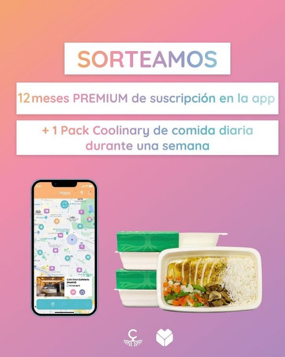 Sorteo especial de verano 😏

Sorteamos 12 meses PREMIUM de suscripción en nuestra App+ 1 Pack Coolinary de comida diaria durante una semana.

Descárgate la aplicación de #BreakingIce y envía una captura de pantalla por DM a 👉 instagram.com/coolinaryhfd/

¡MUCHA SUERTE!💝

#sorteo