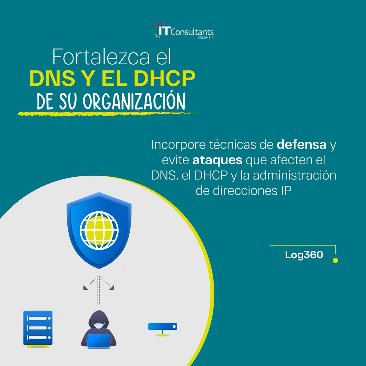 ITConsultantsCo's tweet photo. 🥷 Evite que su organización se vea afectada por ataques DNS Y DHCP objetivo clave de muchos atacantes, mantenga estrategias de defensa y aplique las mejores prácticas ⚔️#Log360
Conoce más https://t.co/Yukb2io2Dn
Contáctanos
📱https://t.co/cSVGgn7DbO
🌐https://t.co/ycdHZe23Fs https://t.co/NWHwMpALar