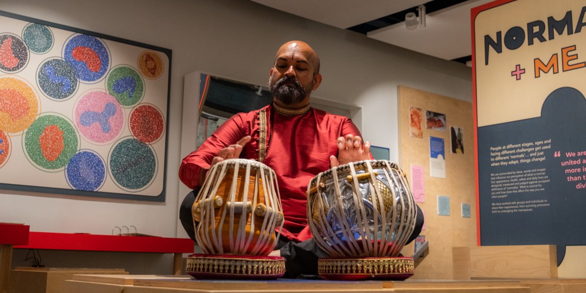 thackraymuseum's tweet photo. Last week we spent a morning with our friends at Balbir Dance Company as they rehearsed for our upcoming Bones, Bodies and Beats workshops 🦴🕺🥁
Book your tickets today!
https://t.co/X72BvF9xyv
#thackray #museumofmedicine #museum #medicine #history #education #Leeds #health https://t.co/Ok8Ib31Jlv