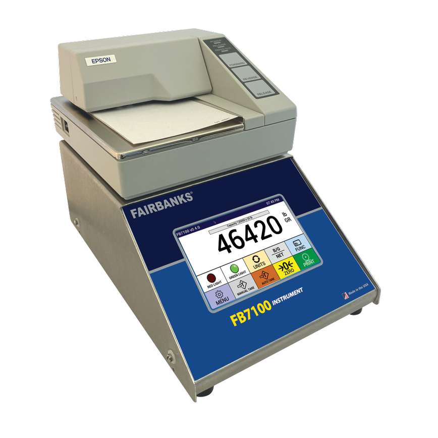 FairbanksScales's tweet photo. Fairbanks Scales @FairbanksScales Vehicle weighing can be a #complex process. That's why we #developed the FB7100 Series of #scaleinstrument. It features easy-to-navigate menus and a graphic touch screen #display with #largebuttons:  https://t.co/FMRLiMUkey.  Call:  816-471-0231 https://t.co/qDfXlEQyvW