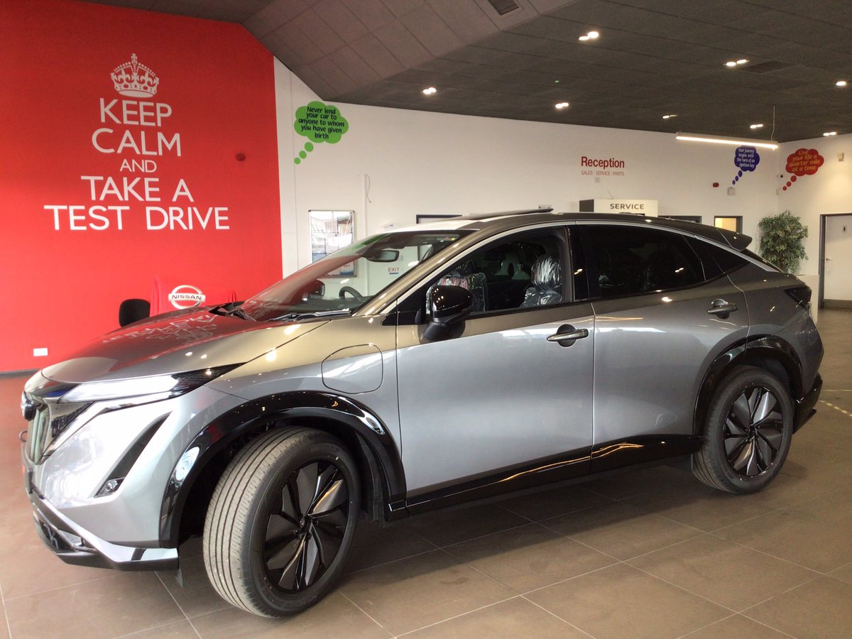 Brand new <a href="/Nissan/">Nissan</a> Ariya has arrived, video.citnow.com/vtxzNKGG6rh