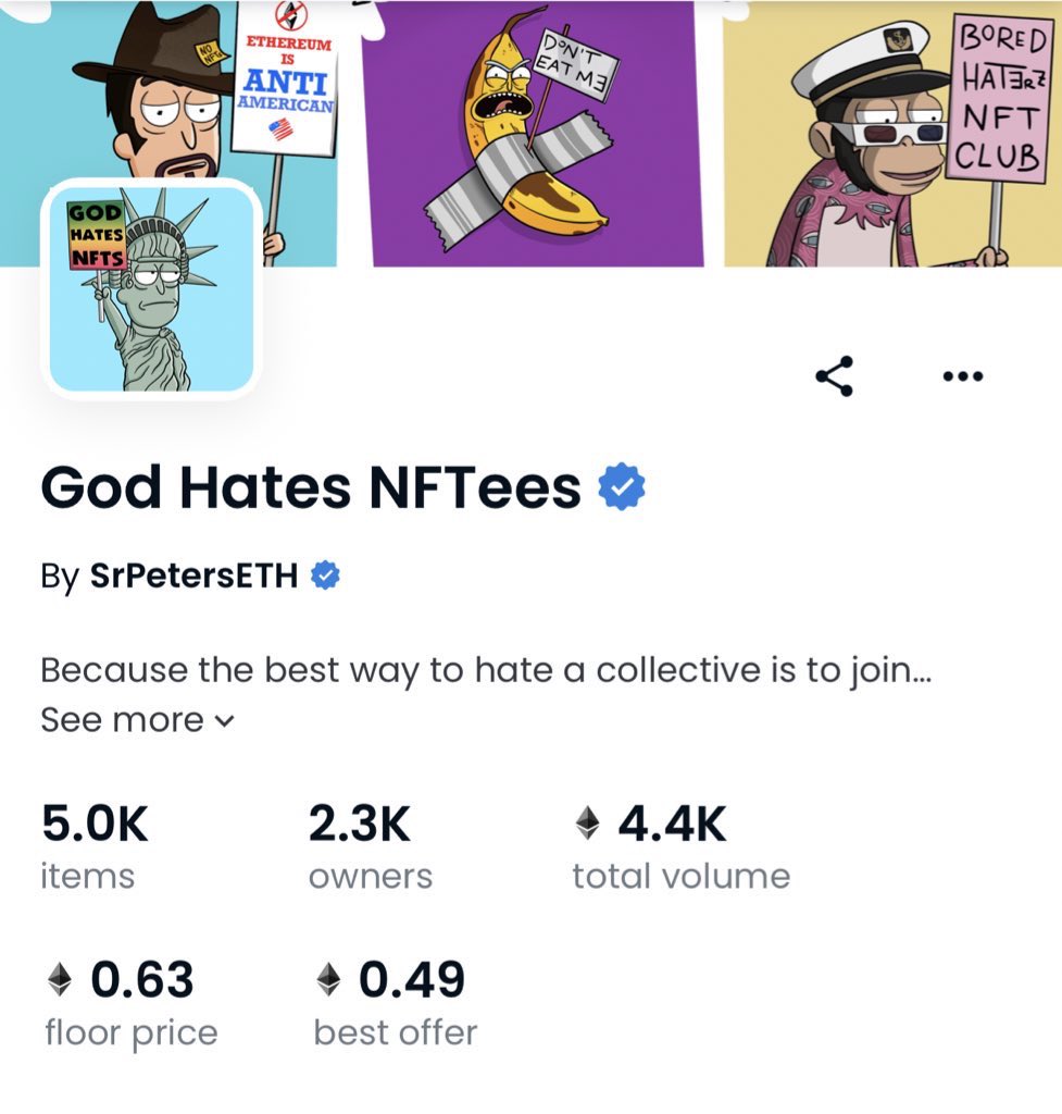 JavDevETH's tweet photo. I wanna do a little teaching today. Hey @1ethfp, I'm going to give you a physical demonstration of how to achieve the objective of your project, in less than 1 day. 

#GHNFTees community, we are going to start a massive #GHNFTees1ETH campaign today, let's make it happen. RT+like https://t.co/YgbVOxLtNY