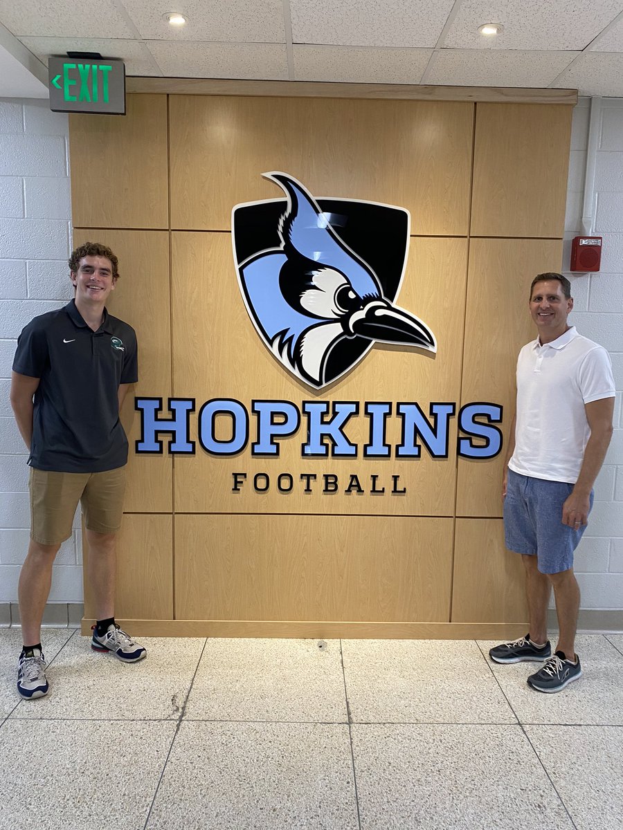 I’m super excited to receive an offer from Johns Hopkins! Thank you for the fantastic tour <a href="/CoachHorvatits/">Alex Horvatits</a> <a href="/David_Josephson/">David Josephson</a>!